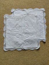 Vintage white crochet for sale  DUNDEE