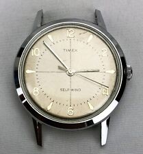 Relógio masculino vintage 1960 Timex Viscount corda automática mostrador mira comprar usado  Enviando para Brazil