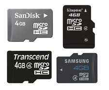 Tarjeta de memoria genuina SanDisk Kingston Samsung Sony Transcend 4 GB Micro SD TF segunda mano  Embacar hacia Mexico