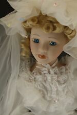 Vintage porcelain doll for sale  Shipping to Ireland