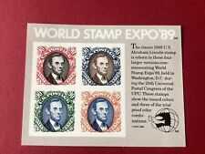 Briefmarken abraham lincoln gebraucht kaufen  Neuruppin