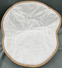 Ingenuity Rocker Bouncer Seat Bella Teddy Replacement Part White Fabric Insert for sale  Shipping to South Africa