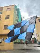 Bandiera nero azzurro usato  Napoli