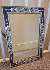Wall Mirror Made In India 52cm x 38cm Beautiful Design Hand Painted Mirror Desig for sale  Shipping to South Africa