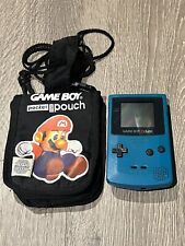Usado, Jogos e bolsa para sistema portátil Nintendo Game Boy Color azul-petróleo comprar usado  Enviando para Brazil