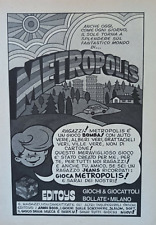 metropolis editoys usato  Italia