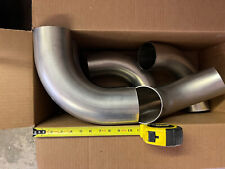 90 Degree Sanitary 316 Stainless Steel Elbow Long Bend Weld Fitting 4" Dia 9” for sale  Shipping to South Africa