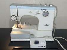 Vintage ELNA SU Type 62C Sewing Machine With Pedal, Metal Case & Accessories, used for sale  Shipping to South Africa