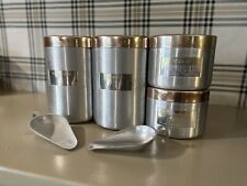 Vintage chrome canister for sale  Montgomery