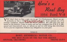 Postcard car 1934 for sale  Collegeville