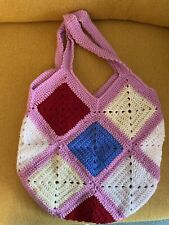 Handmade crochet bag for sale  VERWOOD