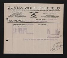 Bielefeld rechnung 1927 gebraucht kaufen  Leipzig