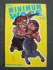 Quadrinhos Bob Fingerman Salário Mínimo Volume 2 Número 5 (Fantagraphics Books, 1996), usado comprar usado  Enviando para Brazil