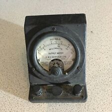 Vintage output meter for sale  PWLLHELI