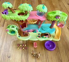 Littlest Pet Shop Magic Motion TreeHouse Playset 2010 Hasbro Chipmunk #2111 for sale  Shipping to South Africa