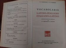 Vocabolario latino italiano usato  Cassano Magnago