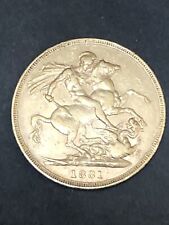 1881 gold sovereign for sale  GODALMING