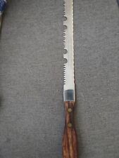 Used, Vtg Warco Stainless Steel Bread Knife Sargent County Bank Forman N.D.  Give Away for sale  Shipping to South Africa
