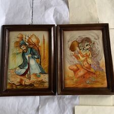 Vintage persian painting for sale  LONDON