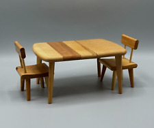Cadeiras de mesa de jantar Strombecker folha de madeira móveis expansíveis década de 1950 comprar usado  Enviando para Brazil