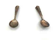 2- Oh oh SpaghettiOs vintage silver plated spoons for sale  Shipping to South Africa