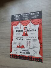 Theatre flyer 1980s for sale  BURY