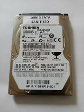 Disco duro Toshiba 160 GB 2,5" SATA MK1665GSX NOTEBOOK WINDOWS 10 PRO segunda mano  Embacar hacia Argentina
