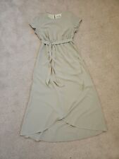 sage green wrap maxi dress for sale  Stafford