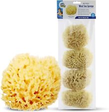 Used, 4 pack - Baby Buddy Natural Baby Bath Sponge 4-5” Ultra Soft Premium Sponge for sale  Shipping to South Africa