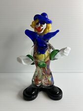 Clown multicolor murano d'occasion  Expédié en Belgium