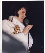 2x press photos format 20x25cm  Elvis Presley en stage L. Leech 7 comprar usado  Enviando para Brazil