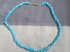 aqua stones necklace for sale  WANTAGE