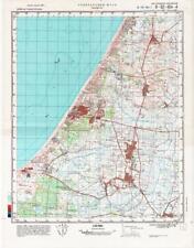 Russian Soviet Military Topographic Maps - PANDRUP (Denmark), 1:50 000, ed.1988 til salg  Sendes til Denmark