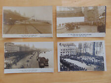 Four photographic postcards for sale  READING