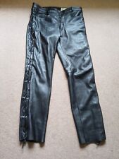 mens leather pants for sale  CHORLEY