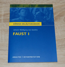 Faust königs erläuterungen gebraucht kaufen  Bönningstedt