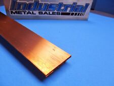Used, 110 Copper Flat Bar 1/8" x 2" x 12"-Long -- .125" x 2" Copper Bus Bar  for sale  Shipping to South Africa