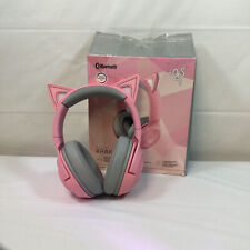 Fones de ouvido Razer Kraken BT Kitty Edition rosa Razer Chroma RGB Bluetooth usados comprar usado  Enviando para Brazil