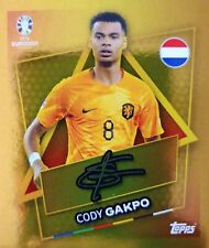 Topps UEFA EURO 2024 Germany GOLD SIGNATURE/PURPLE PARALLEL Stickers to choose for sale  Shipping to South Africa