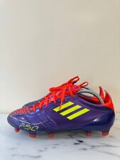 Botines de Fútbol Adidas F50 Adizero X-TRX FG EE. UU. 8.5 RAROS Messi Púrpura segunda mano  Embacar hacia Argentina