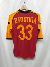 Usato, Maglia Calcio Roma Cup Shirt 2002/03 Batistuta Shirt Trikot Maillot Camiseta usato  Italia