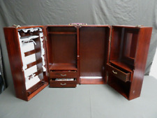 Vintage American Girl Doll Wooden Wardrobe Deluxe Doll Trunk Murphy Bed Case for sale  South Holland