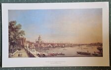 Canaletto print thames for sale  TOWCESTER