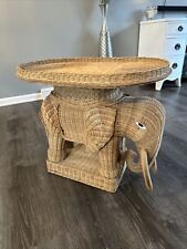 Rattan wicker elephant for sale  Erie