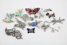 Animal brooches true for sale  LEEDS