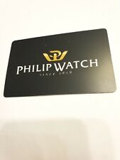 Warranty philip watch usato  Roseto Degli Abruzzi