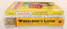 Lote de libros en lengua latina Wheelock's 6ª edición aprender historias latinas paquete B segunda mano  Embacar hacia Argentina