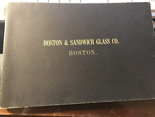 Boston & Sandwich Glass Co. copia exacta catálogo original de fábrica segunda mano  Embacar hacia Argentina