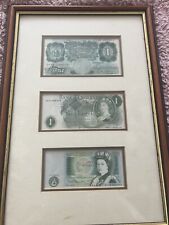 Framed bank notes for sale  MILTON KEYNES