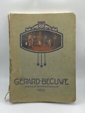 Catalogue gerard becuwe d'occasion  Rouen-